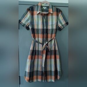 LL Bean Signature shirt dress